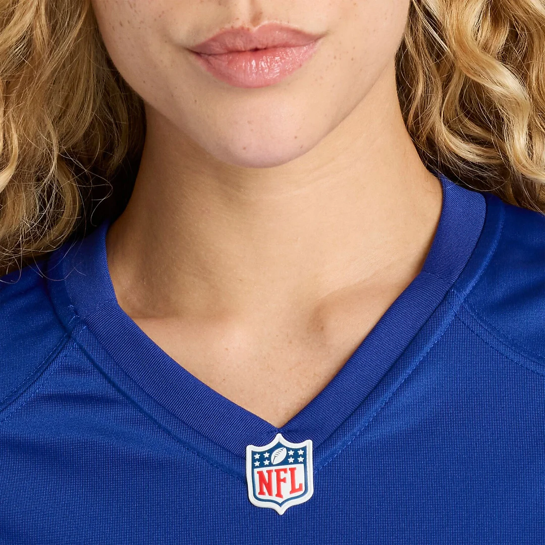 Zennovawear Jaxson Dart New York Giants Women's Team Game Jersey - Royal