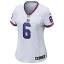 Zennovawear Jaxson Dart New York Giants Women's Alternate Vintage White Game Jersey - White