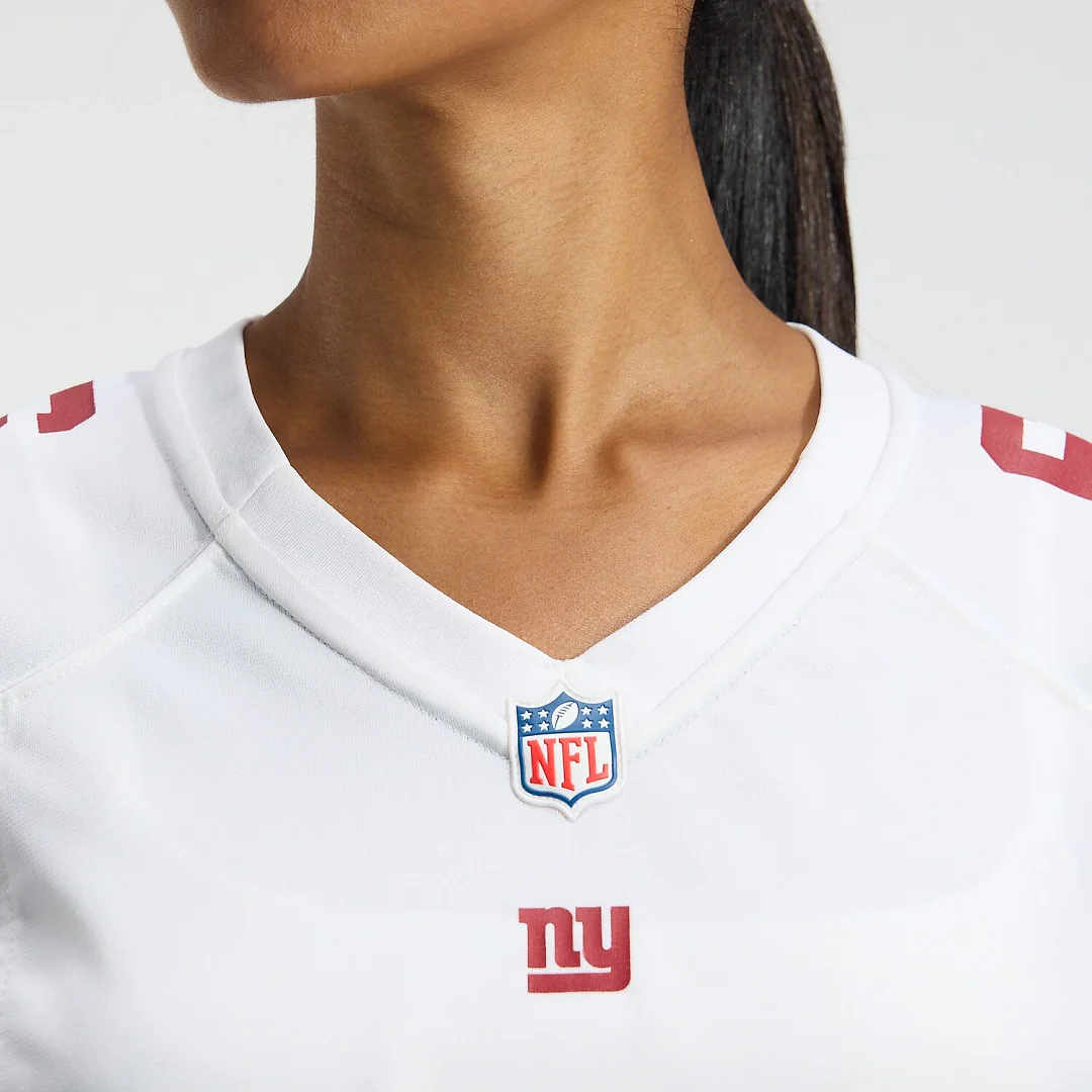 Zennovawear Jaxson Dart New York Giants Women's Game Jersey - White