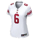 Zennovawear Jaxson Dart New York Giants Women's Game Jersey - White