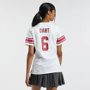 Zennovawear Jaxson Dart New York Giants Women's Game Jersey - White