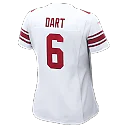 Zennovawear Jaxson Dart New York Giants Women's Game Jersey - White