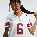 Zennovawear Jaxson Dart New York Giants Women's Game Jersey - White