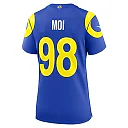 Zennovawear Jaxson Moi Los Angeles Rams Women's Team Game Jersey - Royal