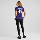 Zennovawear Jay Higgins IV Baltimore Ravens Women's Team Game Jersey - Purple