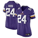 Zennovawear Jay Ward Minnesota Vikings Women's Team Game Jersey - Purple