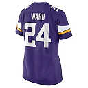 Zennovawear Jay Ward Minnesota Vikings Women's Team Game Jersey - Purple