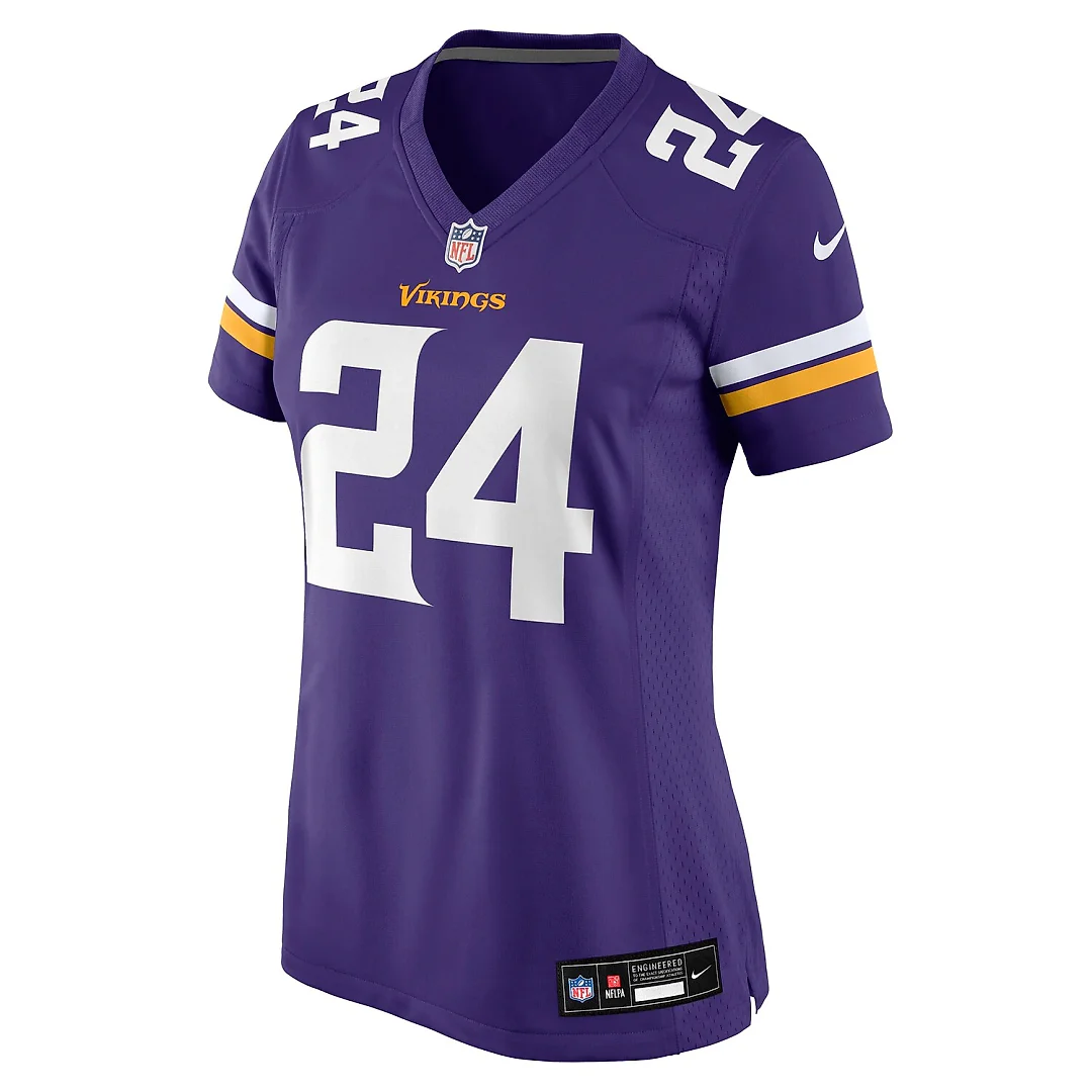 Zennovawear Jay Ward Minnesota Vikings Women's Team Game Jersey - Purple