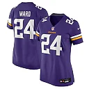 Zennovawear Jay Ward Minnesota Vikings Women's Team Game Jersey - Purple