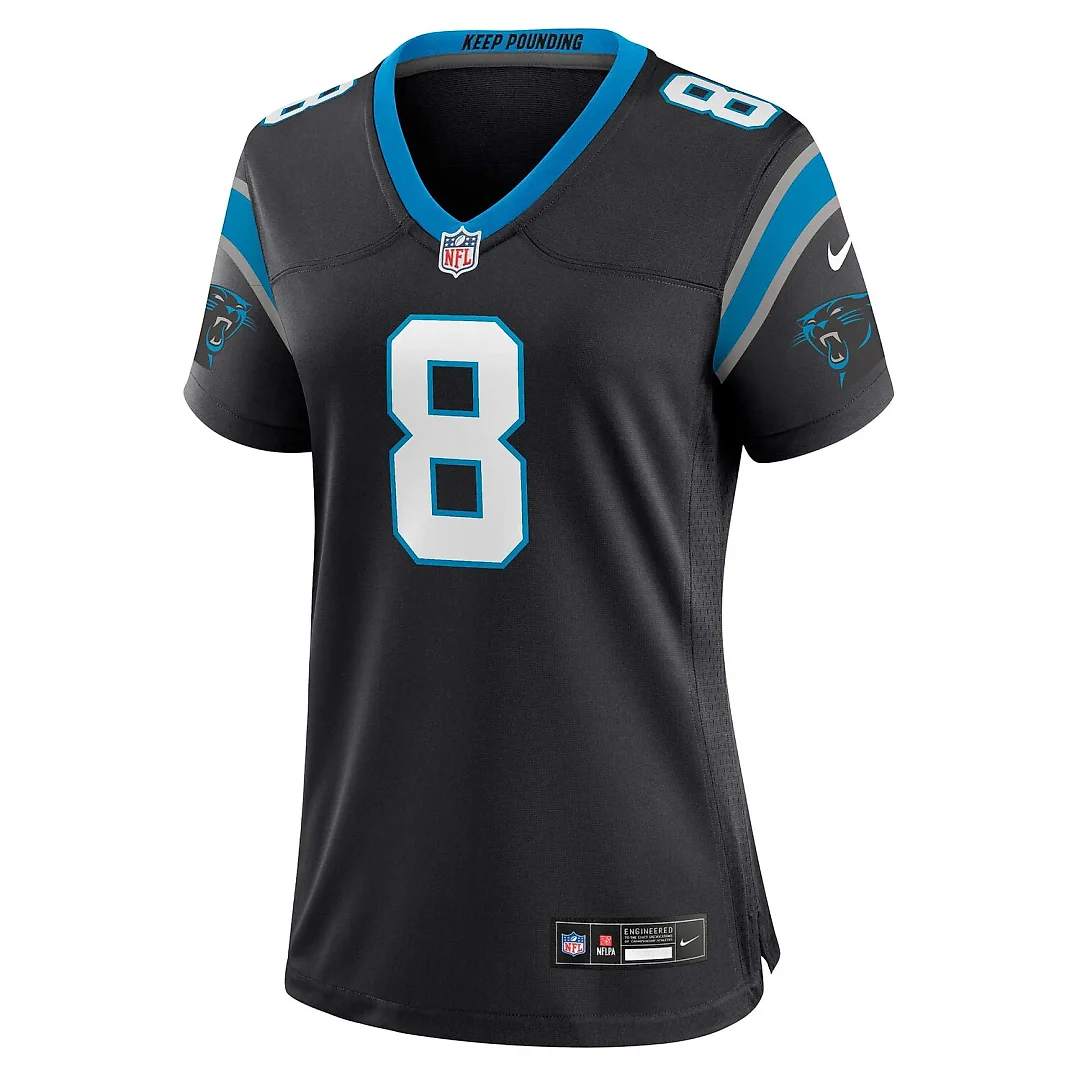 Zennovawear Jaycee Horn Carolina Panthers Women's Player Jersey - Black