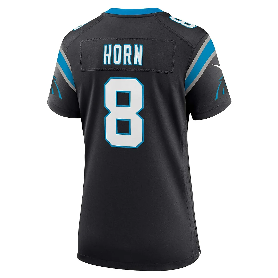 Zennovawear Jaycee Horn Carolina Panthers Women's Player Jersey - Black