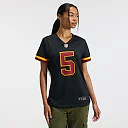 Zennovawear Jayden Daniels Washington Commanders Women's Hail Raiser Alternate Game Jersey - Black