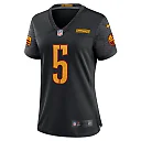 Zennovawear Jayden Daniels Washington Commanders Women's Alternate Game Player Jersey - Black