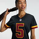 Zennovawear Jayden Daniels Washington Commanders Women's Hail Raiser Alternate Game Jersey - Black