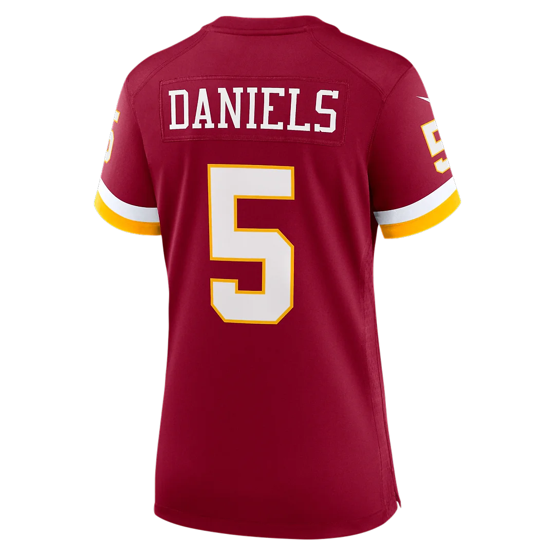 Zennovawear Jayden Daniels Washington Commanders Women's Game Jersey - Burgundy