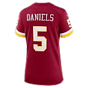 Zennovawear Jayden Daniels Washington Commanders Women's Game Jersey - Burgundy