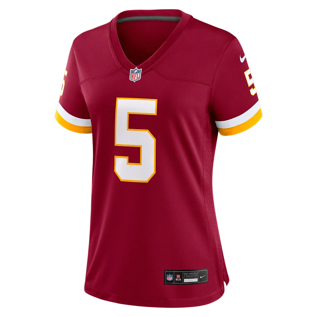 Zennovawear Jayden Daniels Washington Commanders Women's Game Jersey - Burgundy