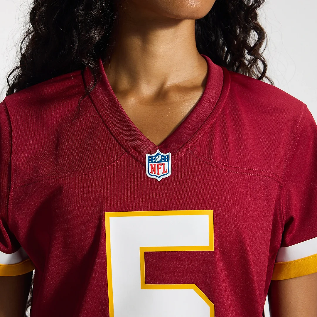 Zennovawear Jayden Daniels Washington Commanders Women's Game Jersey - Burgundy