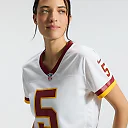Zennovawear Jayden Daniels Washington Commanders Women's Game Super Bowl Era Jersey - White