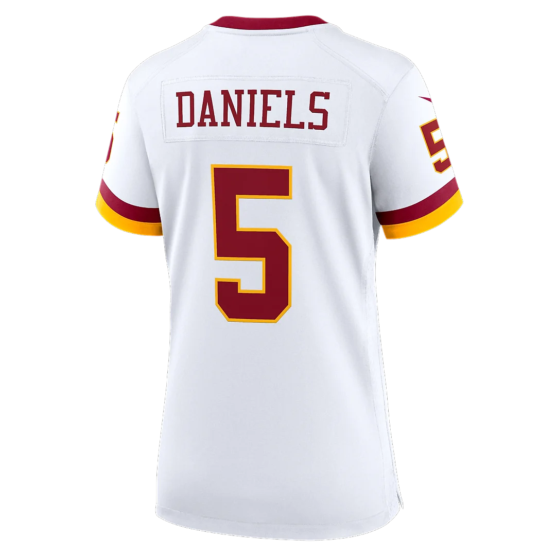 Zennovawear Jayden Daniels Washington Commanders Women's Game Super Bowl Era Jersey - White
