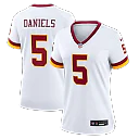 Zennovawear Jayden Daniels Washington Commanders Women's Game Super Bowl Era Jersey - White