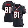 Zennovawear Jayden Higgins Houston Texans Women's Game Jersey - Navy