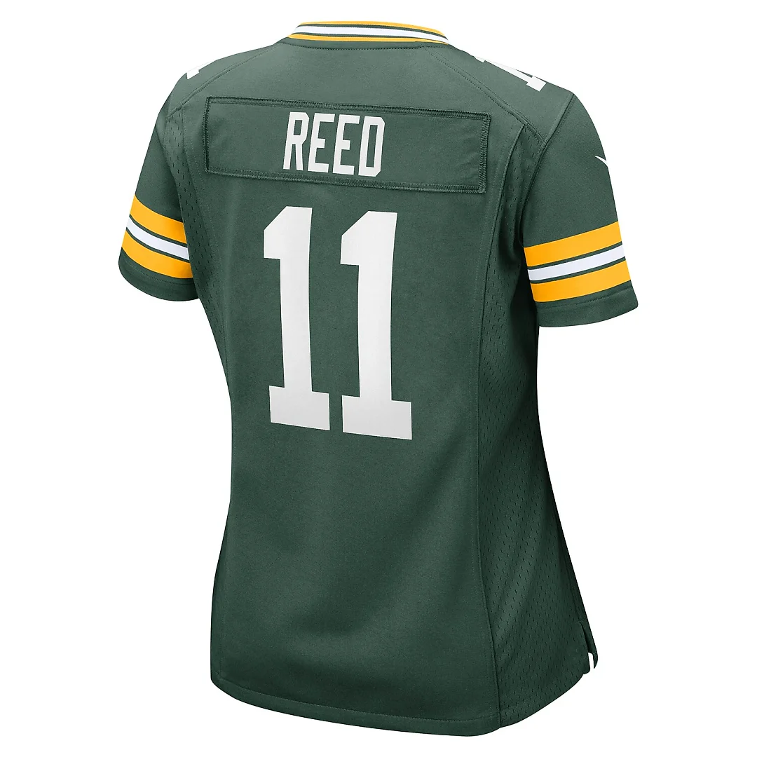 Zennovawear Jayden Reed Green Bay Packers Women's Game Jersey - Green