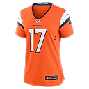 Zennovawear Jaylen Waddle Denver Broncos Women's Game Jersey - Orange