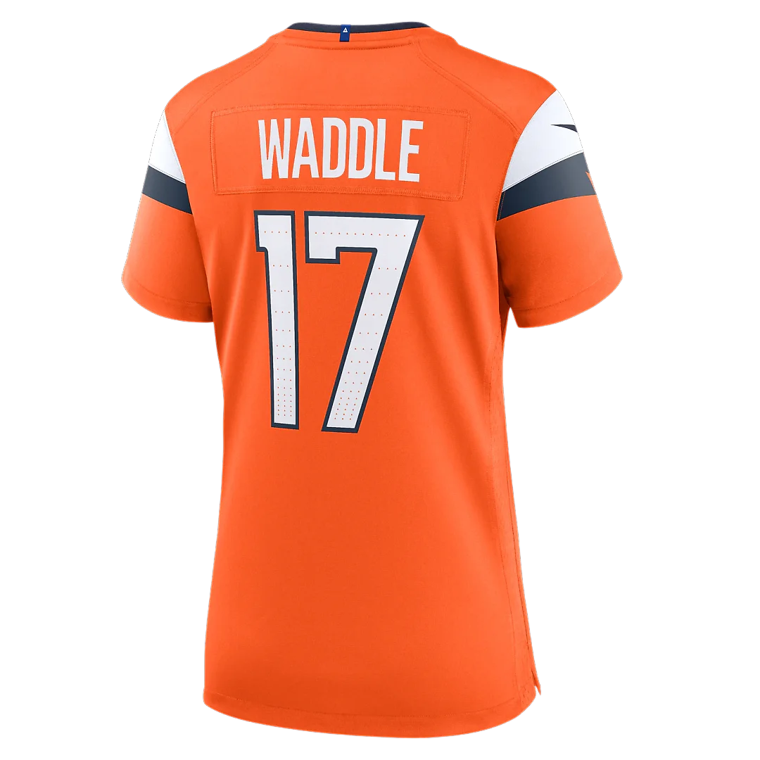 Zennovawear Jaylen Waddle Denver Broncos Women's Game Jersey - Orange