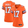 Zennovawear Jaylen Waddle Denver Broncos Women's Mile High Collection 1977 Throwback Game Jersey - Orange