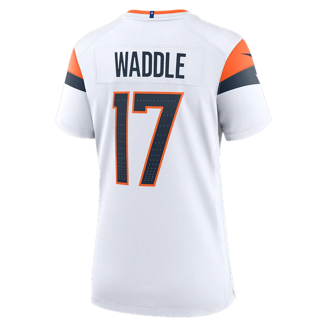 Zennovawear Jaylen Waddle Denver Broncos Women's Game Jersey - White