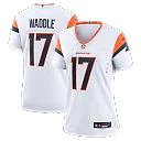 Zennovawear Jaylen Waddle Denver Broncos Women's Game Jersey - White