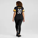 Zennovawear Jaylen Warren Pittsburgh Steelers Women's Game Player Jersey - Black