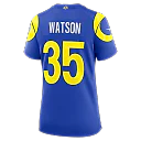 Zennovawear Jaylen Watson Los Angeles Rams Women's Team Game Jersey - Royal