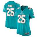 Zennovawear Jaylen Wright Miami Dolphins Women's Game Jersey - Aqua