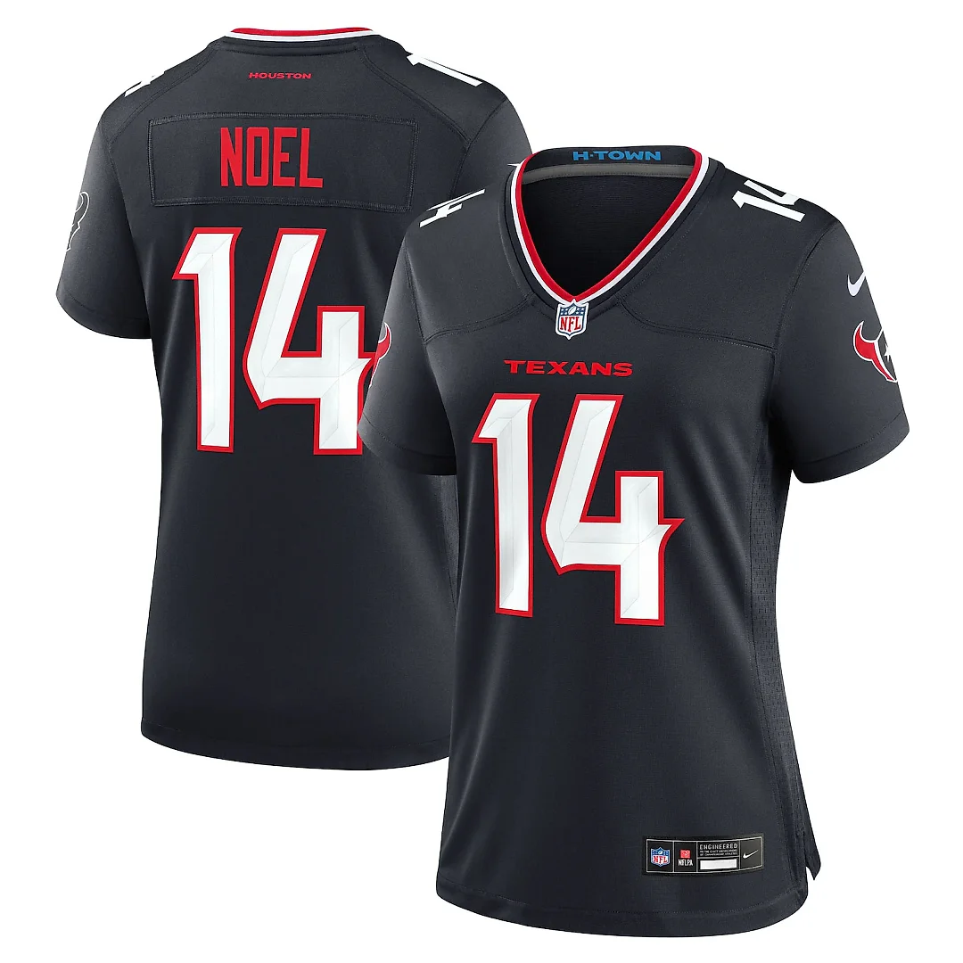 Zennovawear Jaylin Noel Houston Texans Women's Team Game Jersey - Navy