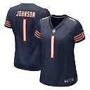 Zennovawear Jaylon Johnson Chicago Bears Women's Game Jersey - Navy