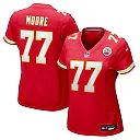 Zennovawear Jaylon Moore Kansas City Chiefs Women's Team Game Jersey - Red