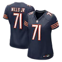 Zennovawear Jedrick Wills Jr. Chicago Bears Women's Team Game Jersey - Navy