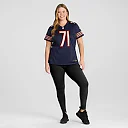 Zennovawear Jedrick Wills Jr. Chicago Bears Women's Team Game Jersey - Navy