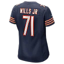 Zennovawear Jedrick Wills Jr. Chicago Bears Women's Team Game Jersey - Navy