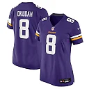 Zennovawear Jeff Okudah Minnesota Vikings Women's Team Game Jersey - Purple