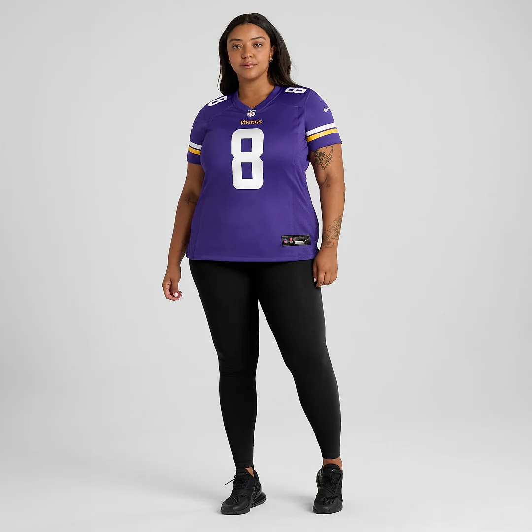 Zennovawear Jeff Okudah Minnesota Vikings Women's Team Game Jersey - Purple