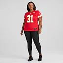 Zennovawear Jeffrey Bassa Kansas City Chiefs Women's Team Game Jersey - Red