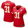 Zennovawear Jeffrey Bassa Kansas City Chiefs Women's Team Game Jersey - Red