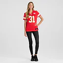 Zennovawear Jeffrey Bassa Kansas City Chiefs Women's Team Game Jersey - Red