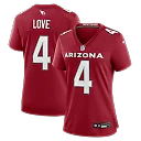 Zennovawear Jeremiyah Love Arizona Cardinals Women's Game Jersey - Cardinal