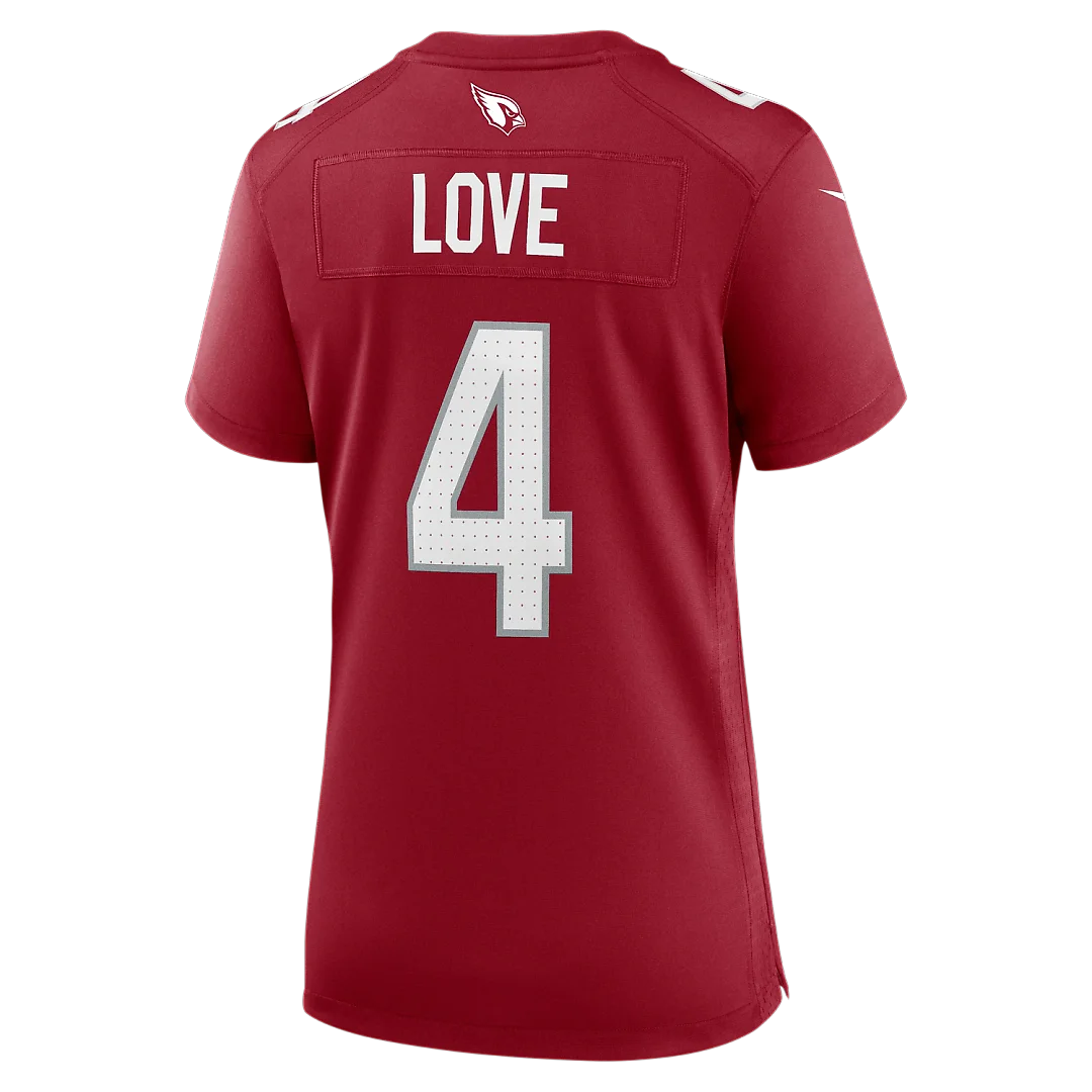 Zennovawear Jeremiyah Love Arizona Cardinals Women's Game Jersey - Cardinal