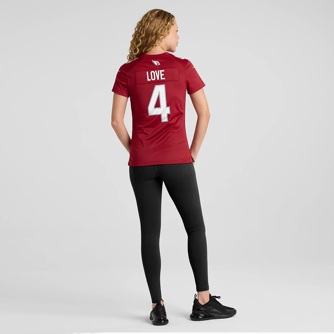 Zennovawear Jeremiyah Love Arizona Cardinals Women's Game Jersey - Cardinal