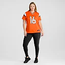 Zennovawear Jeremy Crawshaw Denver Broncos Women's Team Game Jersey - Orange